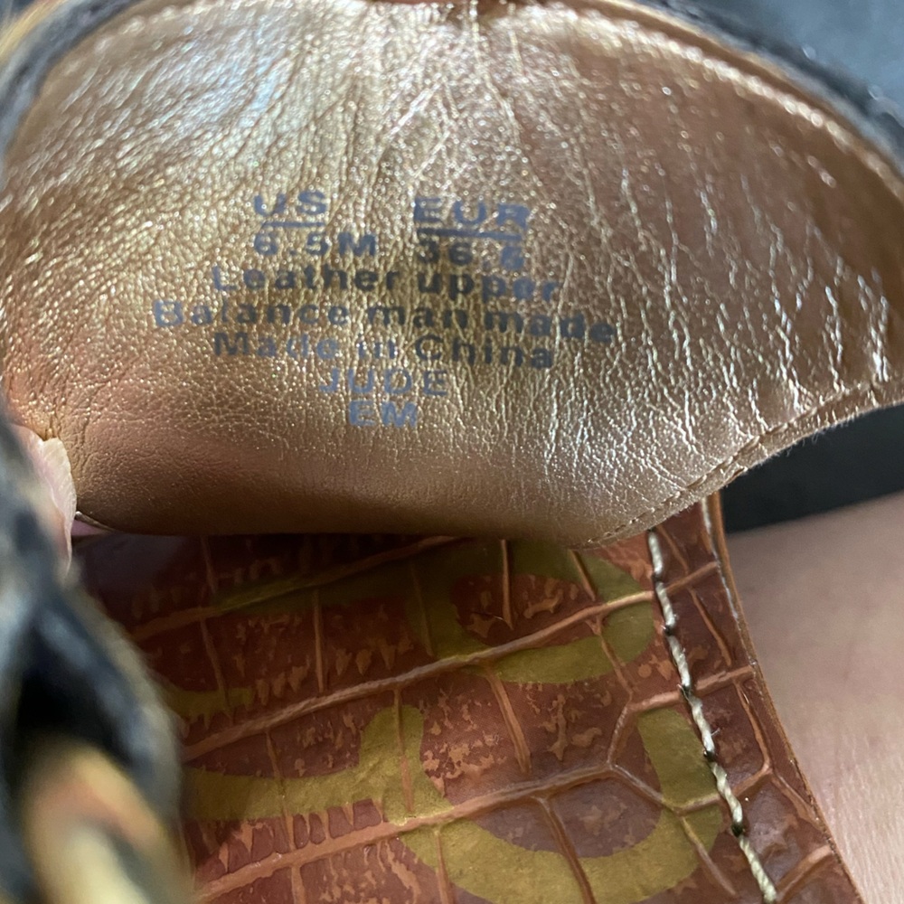 Sam Edelman Jude Leopard Print Calf Hair Thong Sandal - Picture 16 of 16